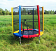 Каркасный батут "BabySport" 180см с сеткой multicolour